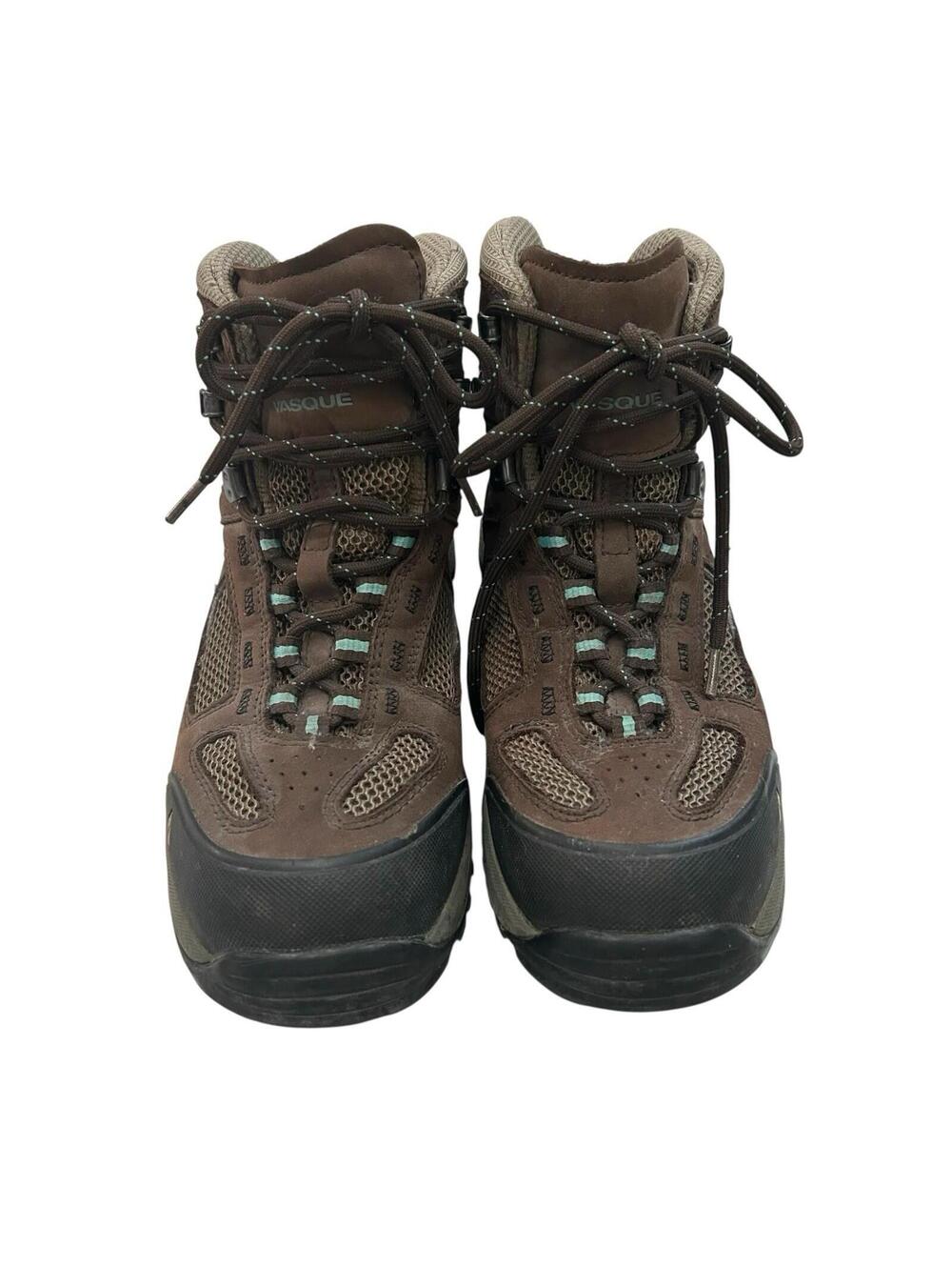 Vasque Hiking Boots Womens 8M Brown Gore-Tex Vibram Mid Trail Outdoor